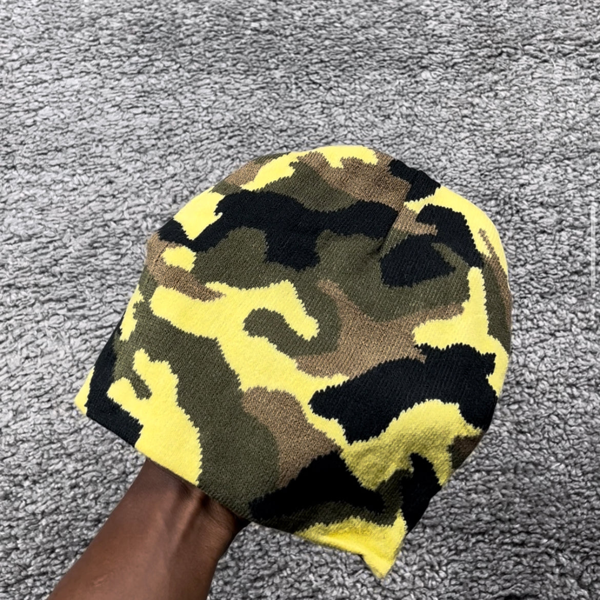 Camo beanie