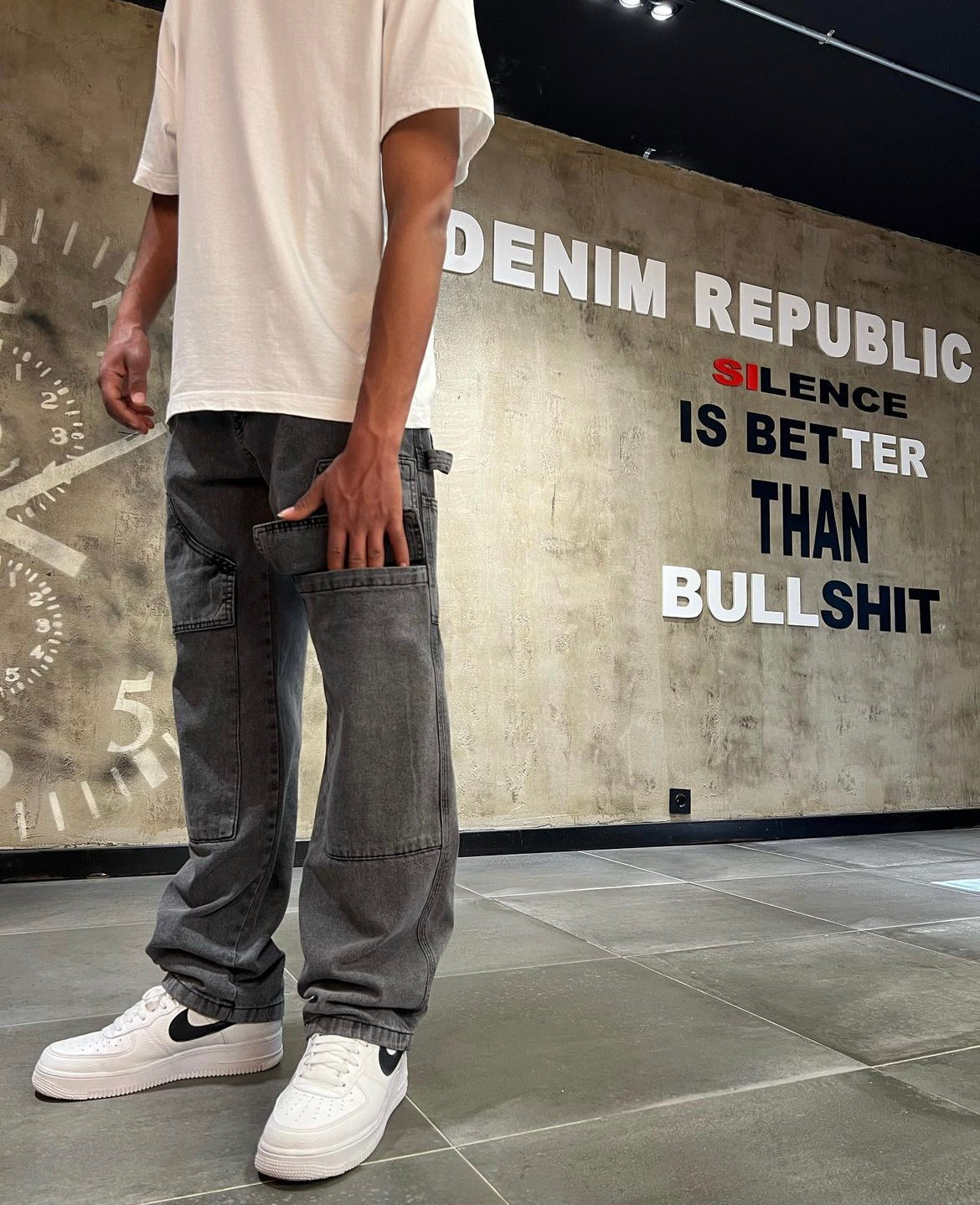 Denim republic carpenter pants