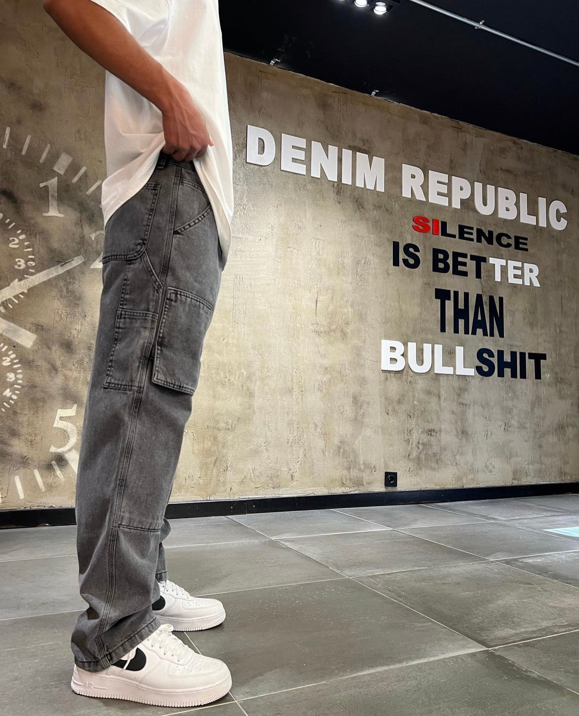 Denim republic carpenter pants