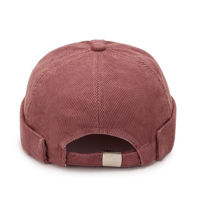 Corduroy docker hat