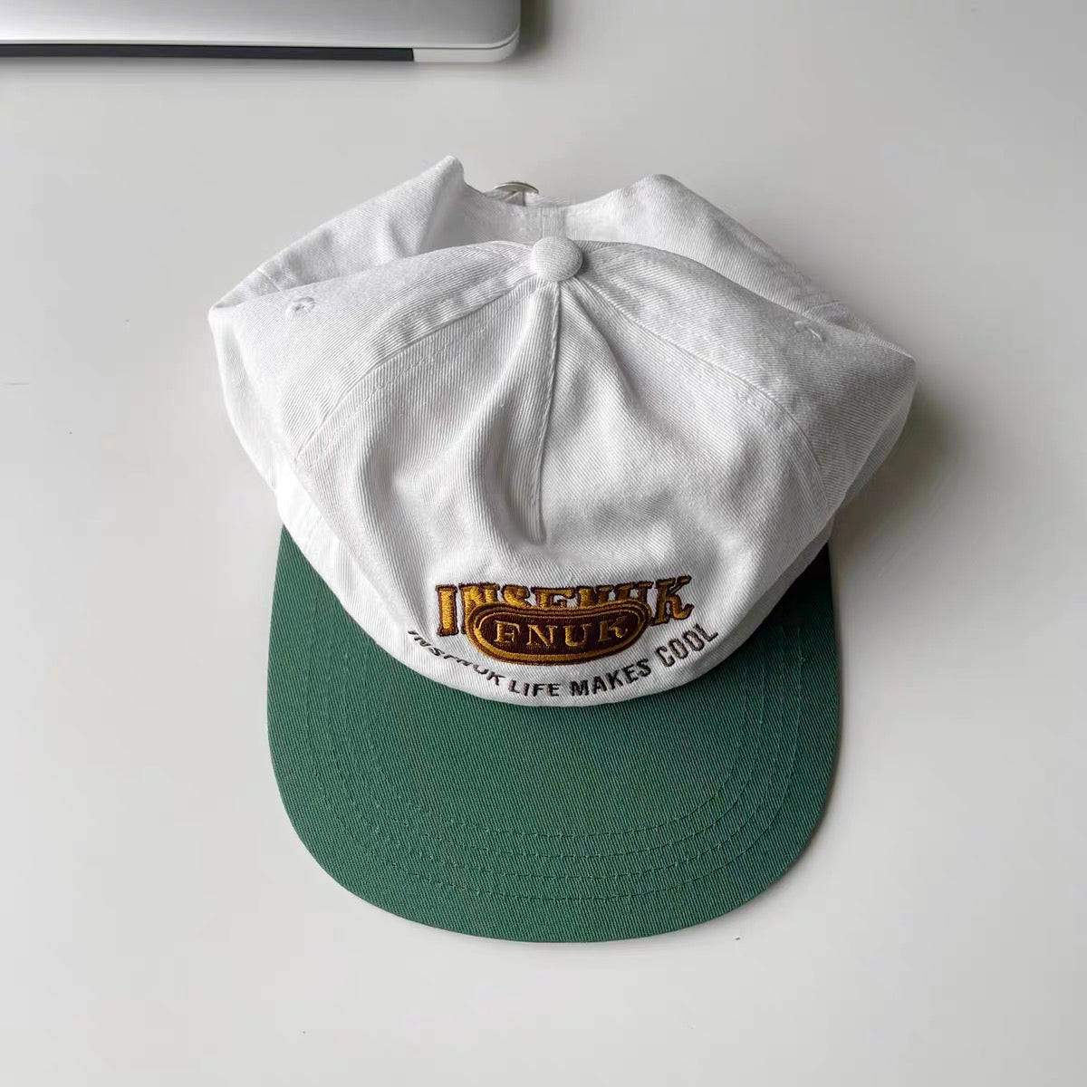 PP FNUK color block dad hat