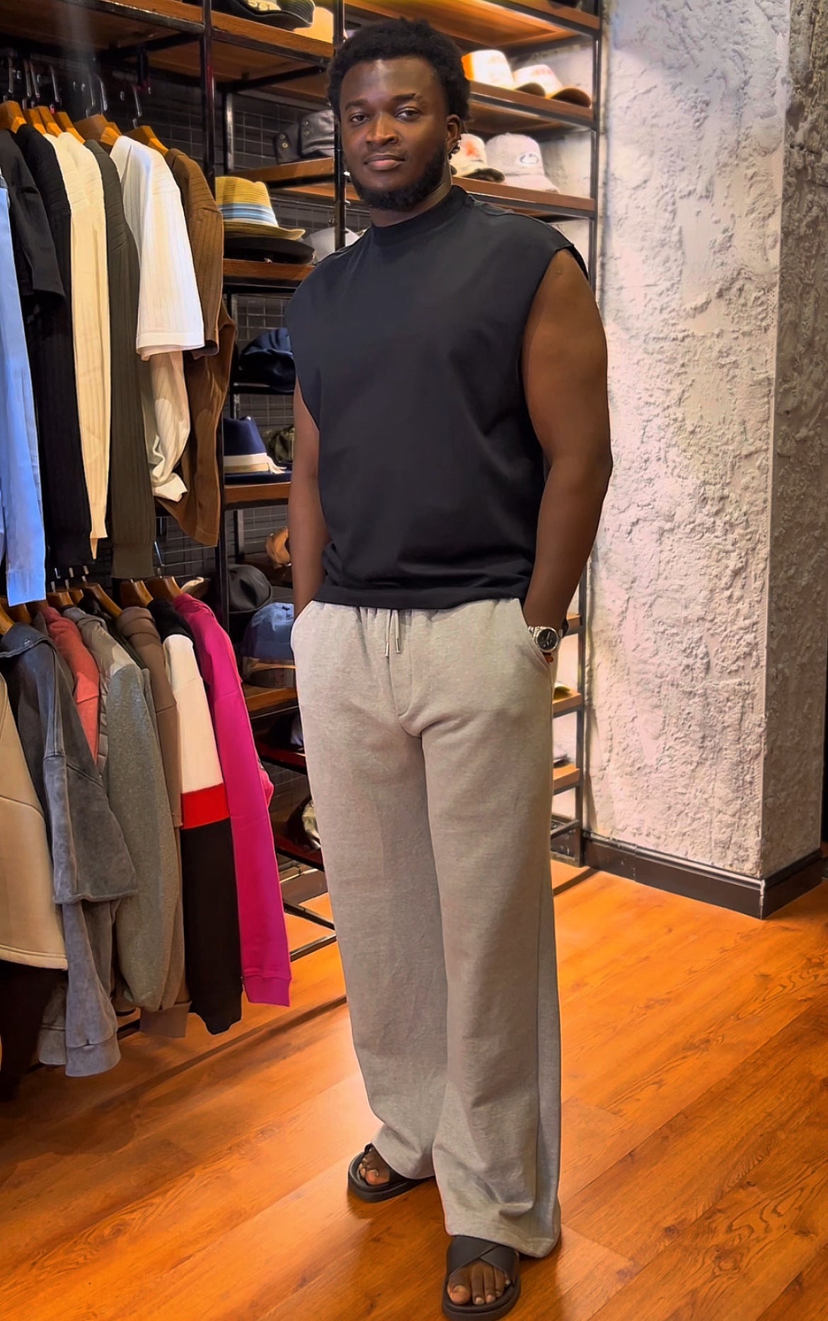 Plain baggy jogger