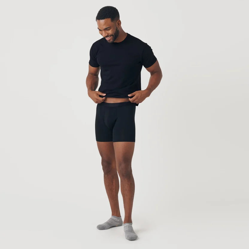 Black Boxer Briefs 4-Pack