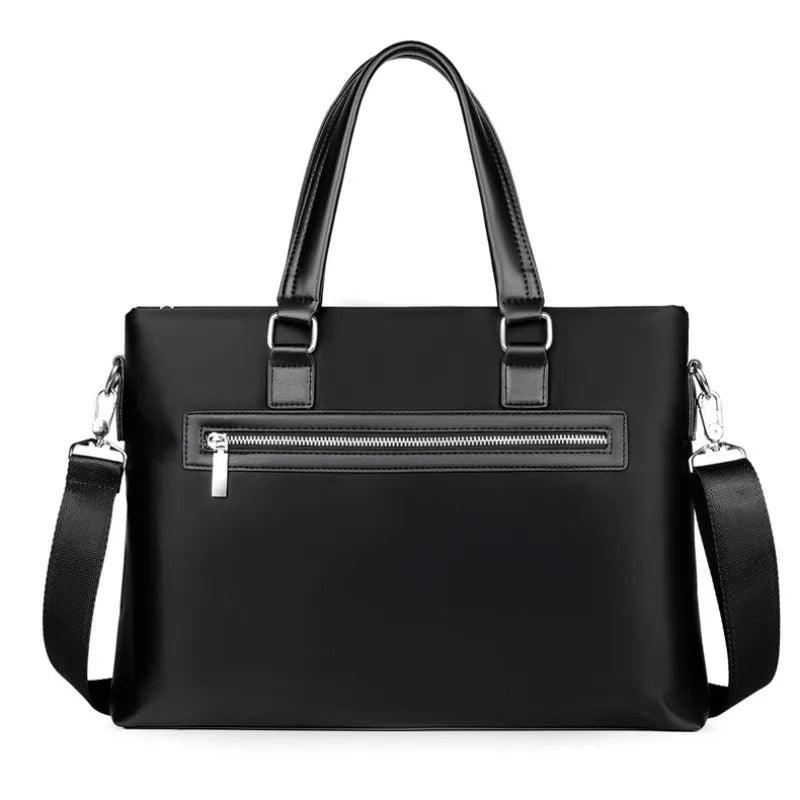 Oxford cloth leather lining laptop bag
