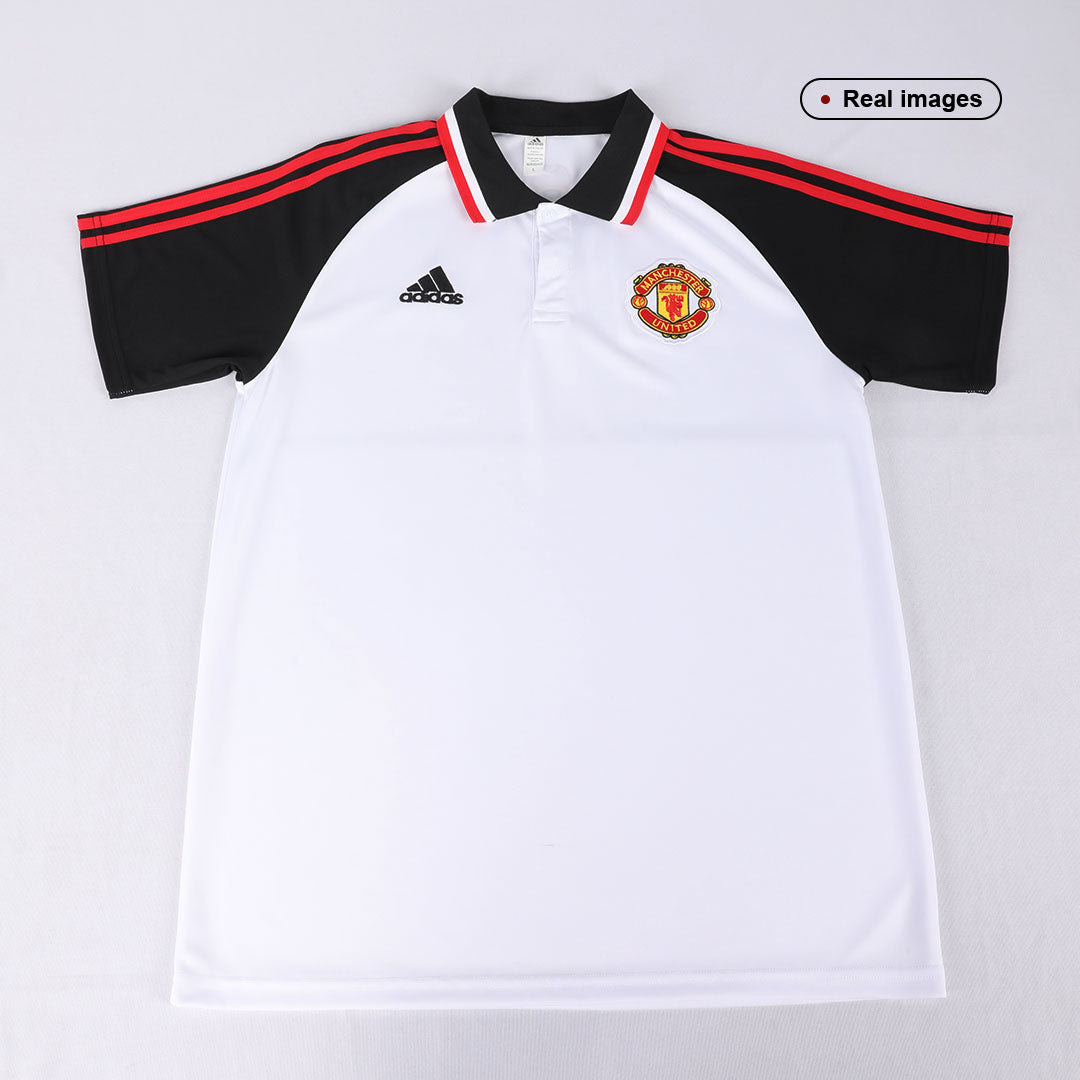 Manchester United Polo Shirt 2021/22 - White
