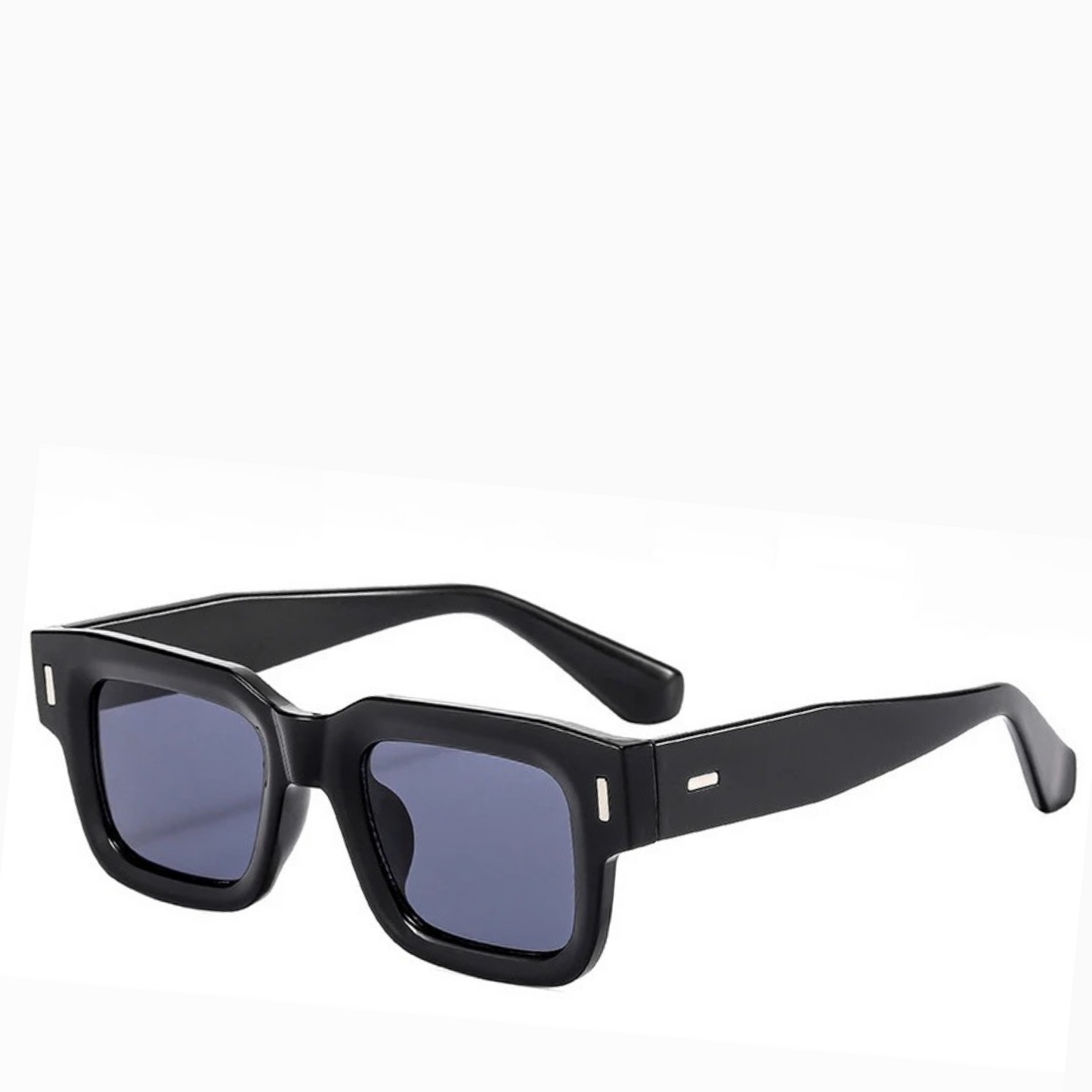Big square lens retro glasses
