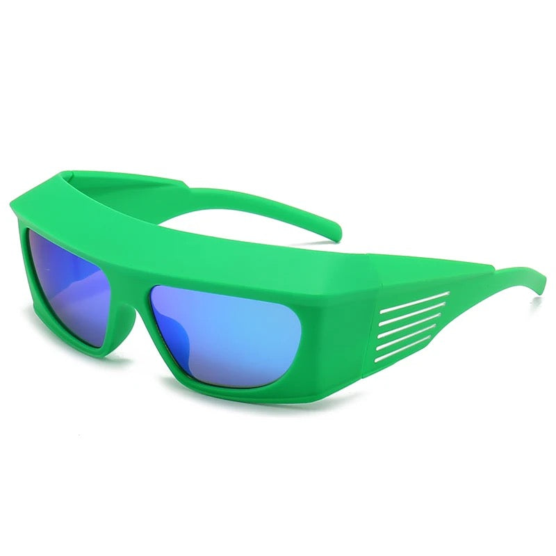 Oversized acrylic frame glasses
