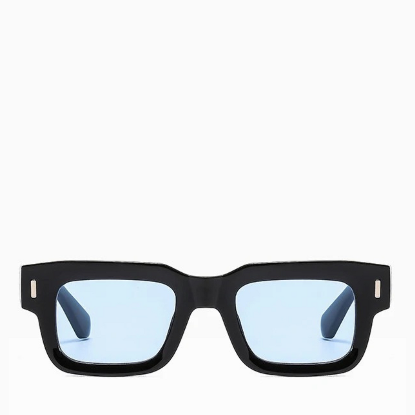 Big square lens retro glasses