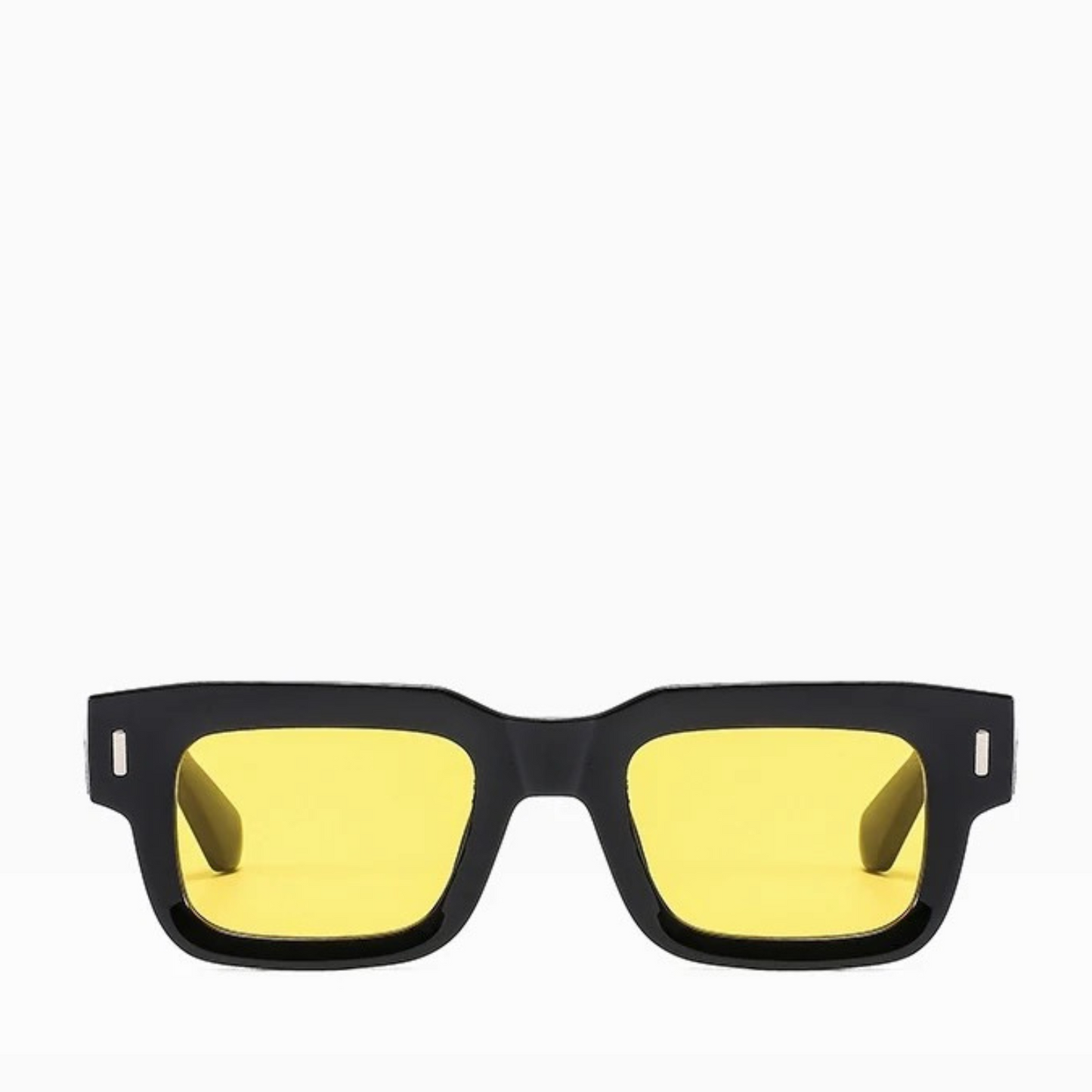 Big square lens retro glasses