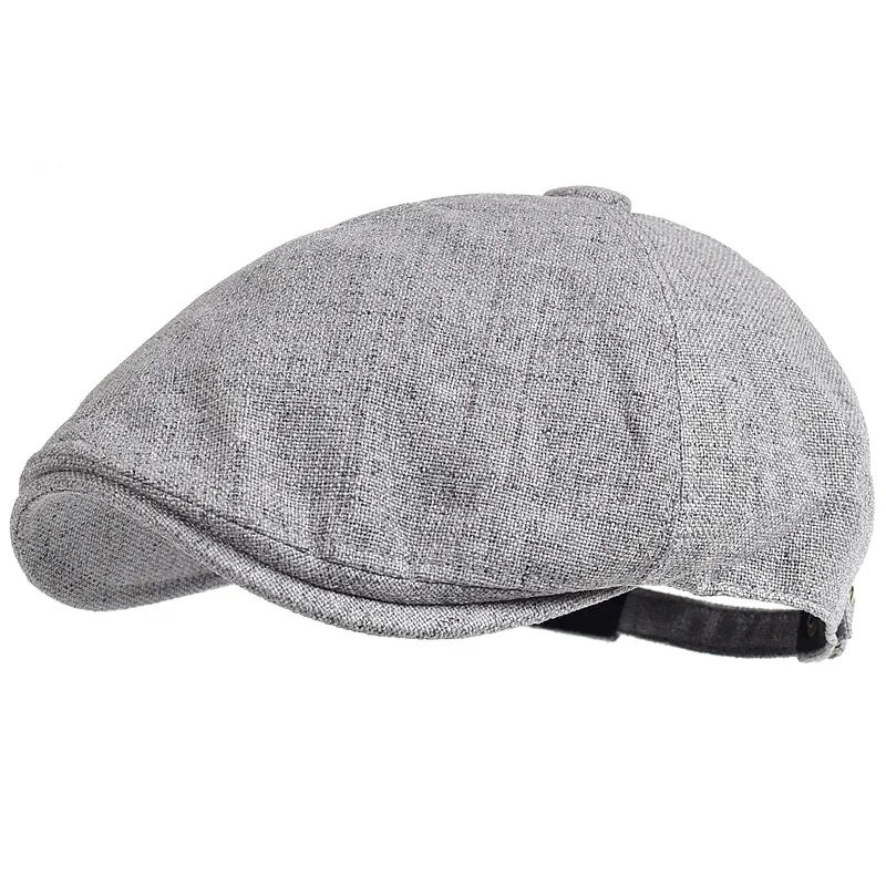 Adjustable oxford gatsby cap