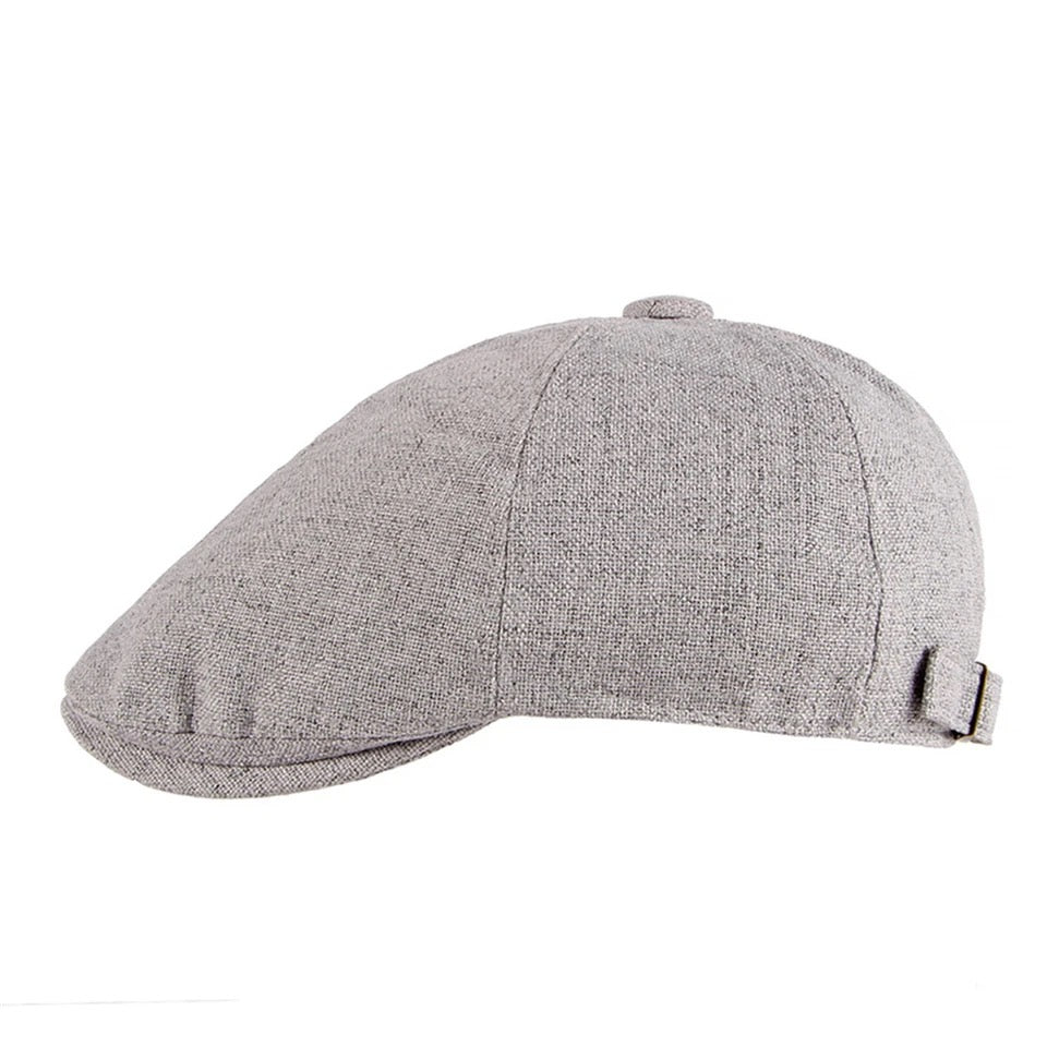 Adjustable oxford gatsby cap