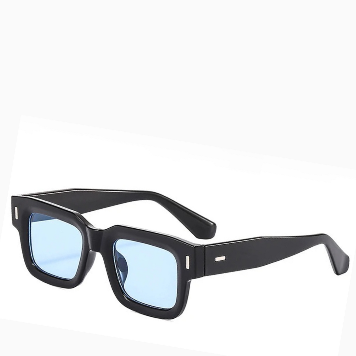 Big square lens retro glasses