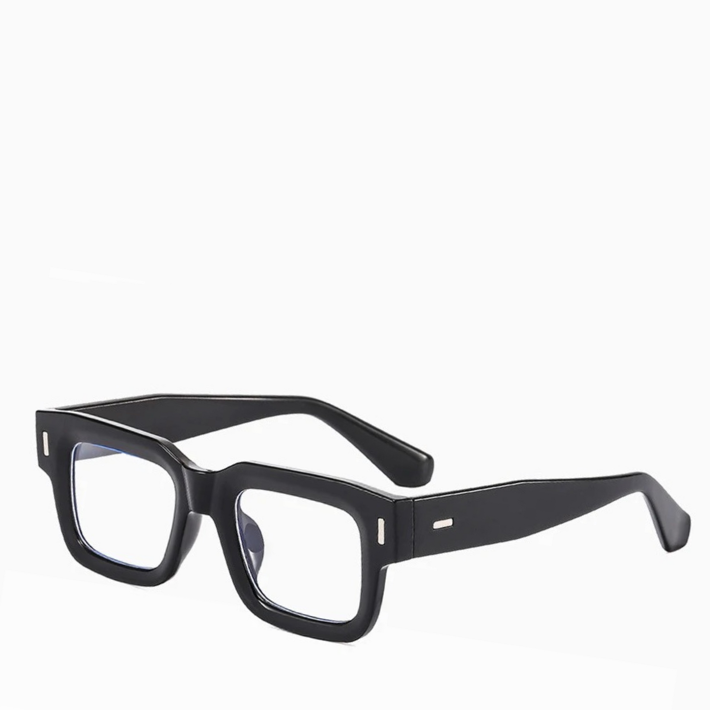 Big square lens retro glasses