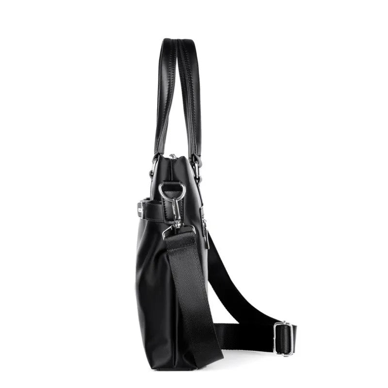 Oxford cloth leather lining laptop bag