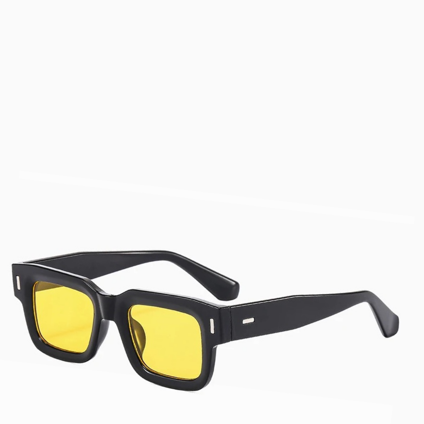 Big square lens retro glasses