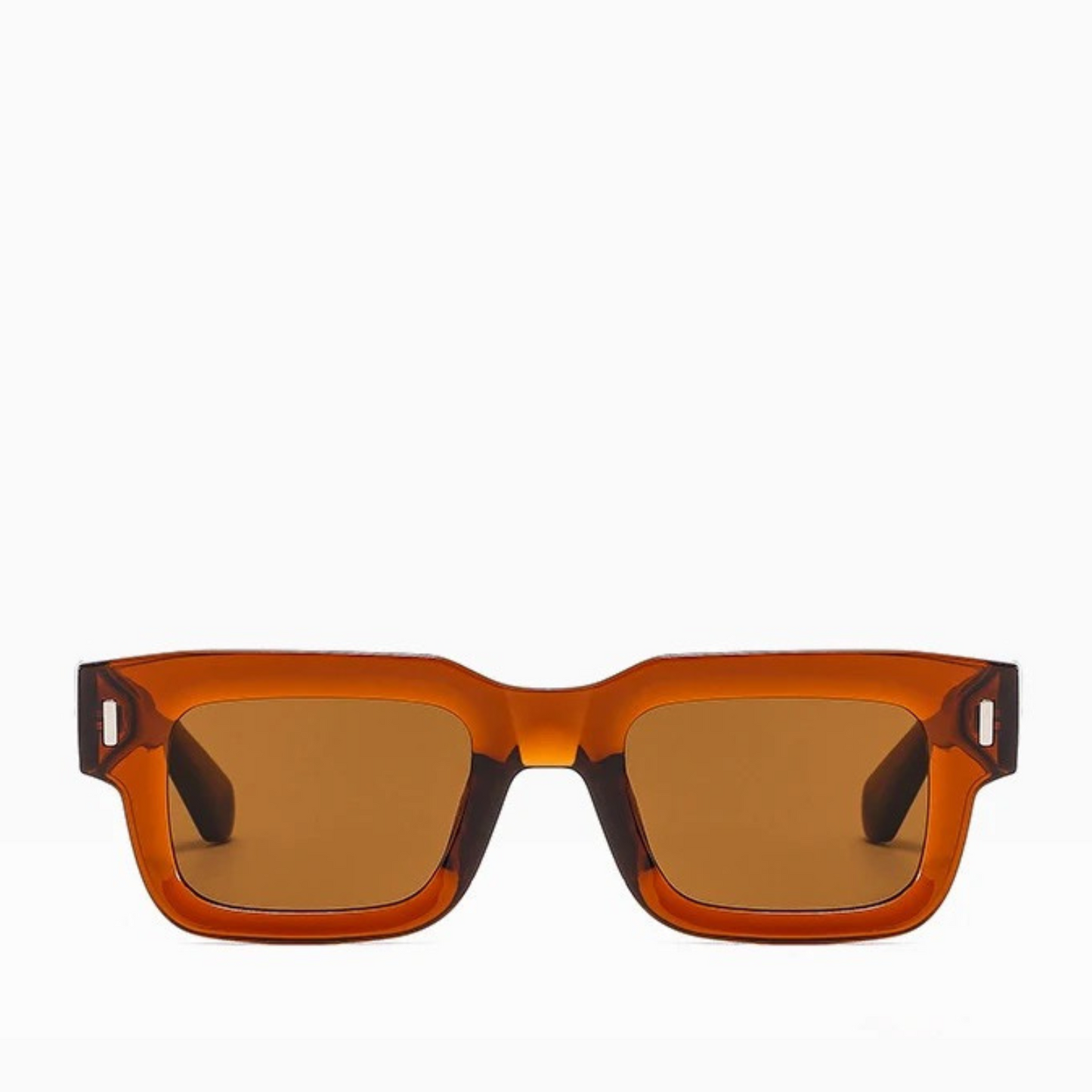 Big square lens retro glasses