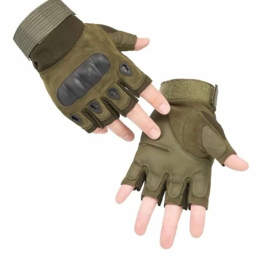 Tactical hardened knuckle gloves