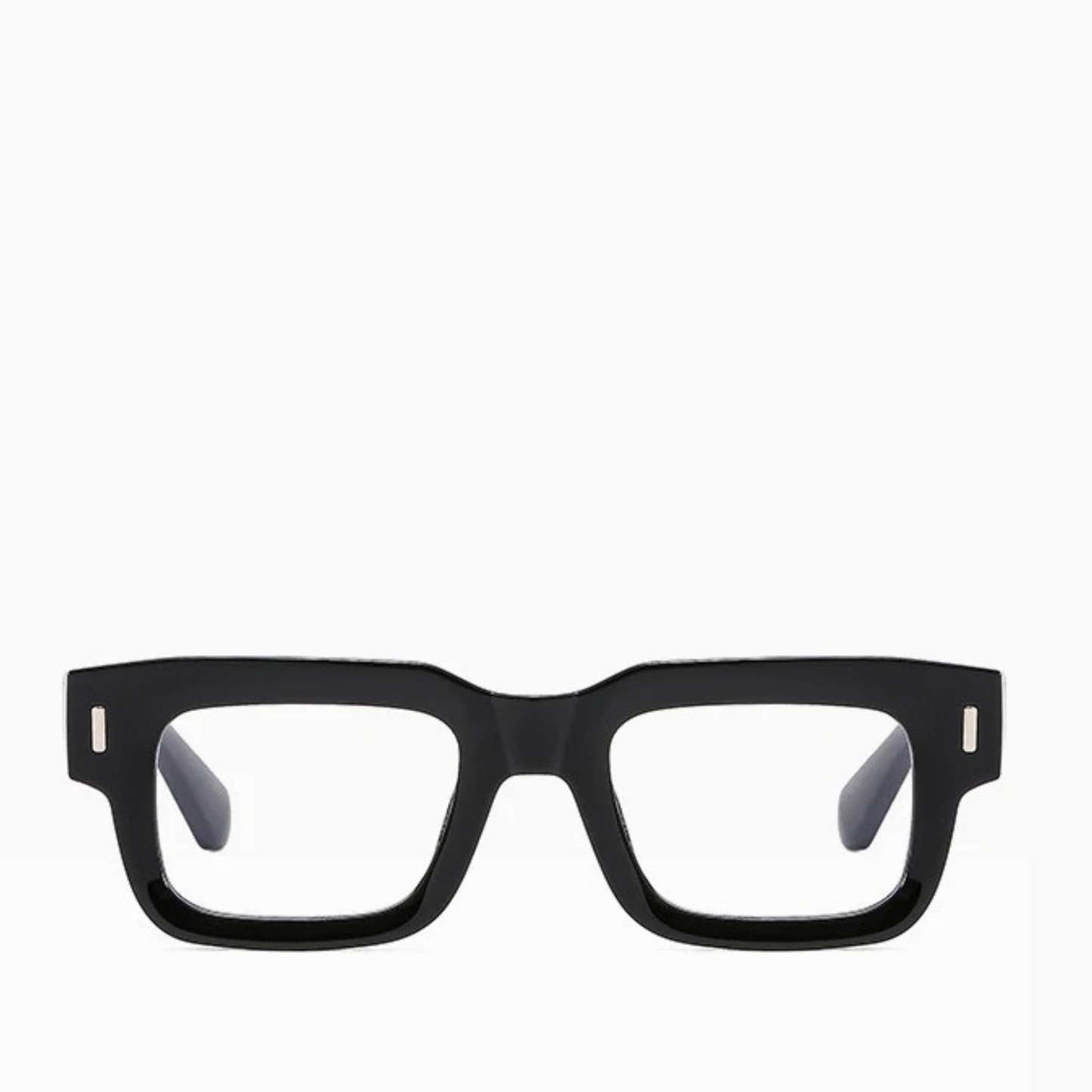 Big square lens retro glasses