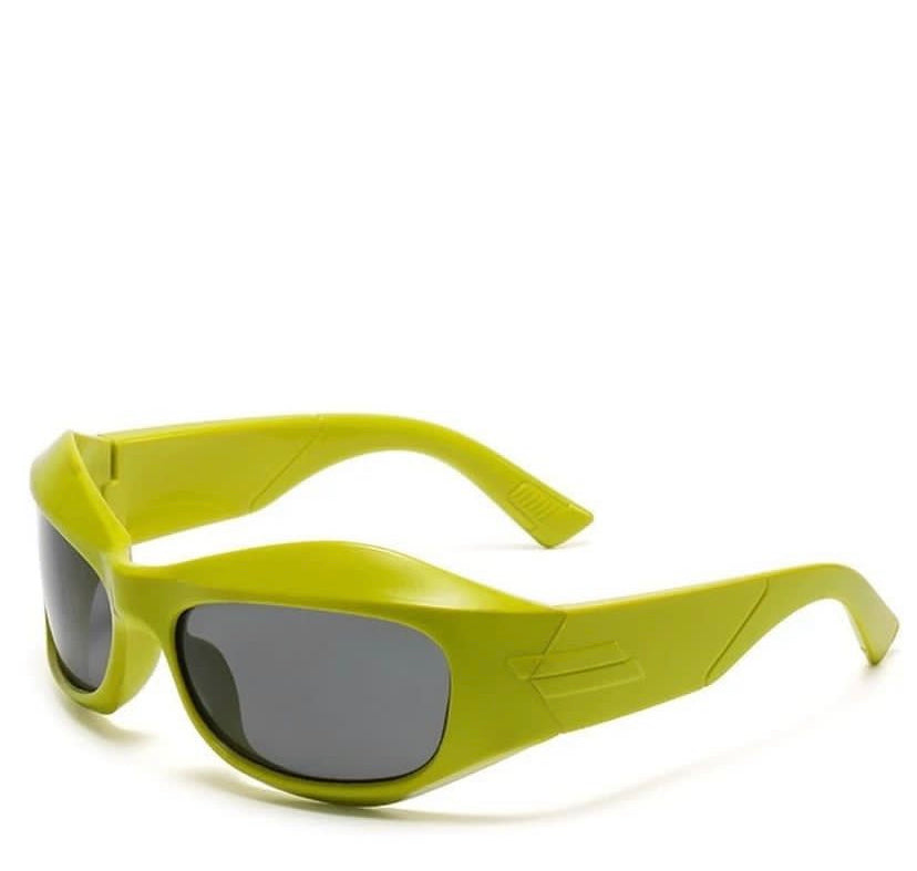 Wrap around acetate glasses