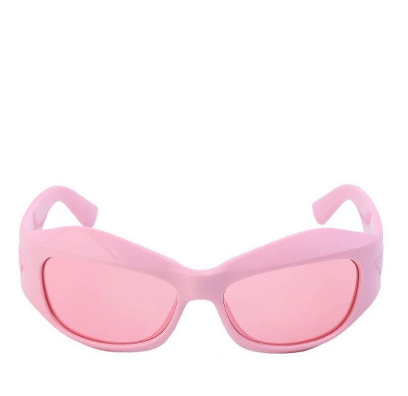 Wrap around acetate glasses