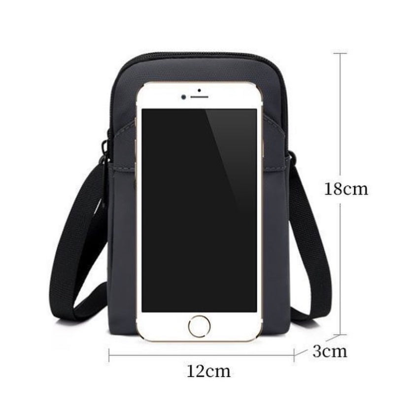 Mini men minimalist square side bag