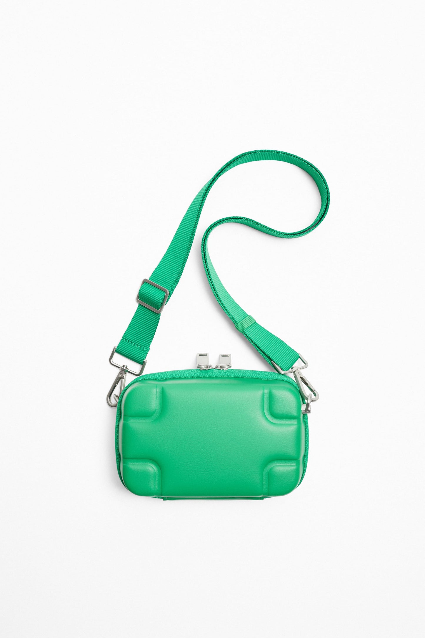 Zara RIGID MINAUDIÈRE CROSSBODY BAG