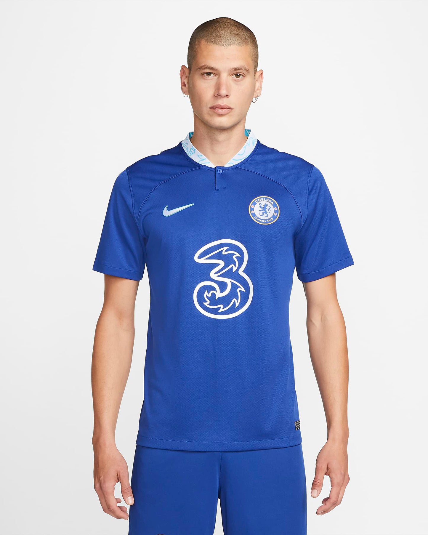 Nike Chelsea F.C. 22/23 Stadium Home Jersey Blue