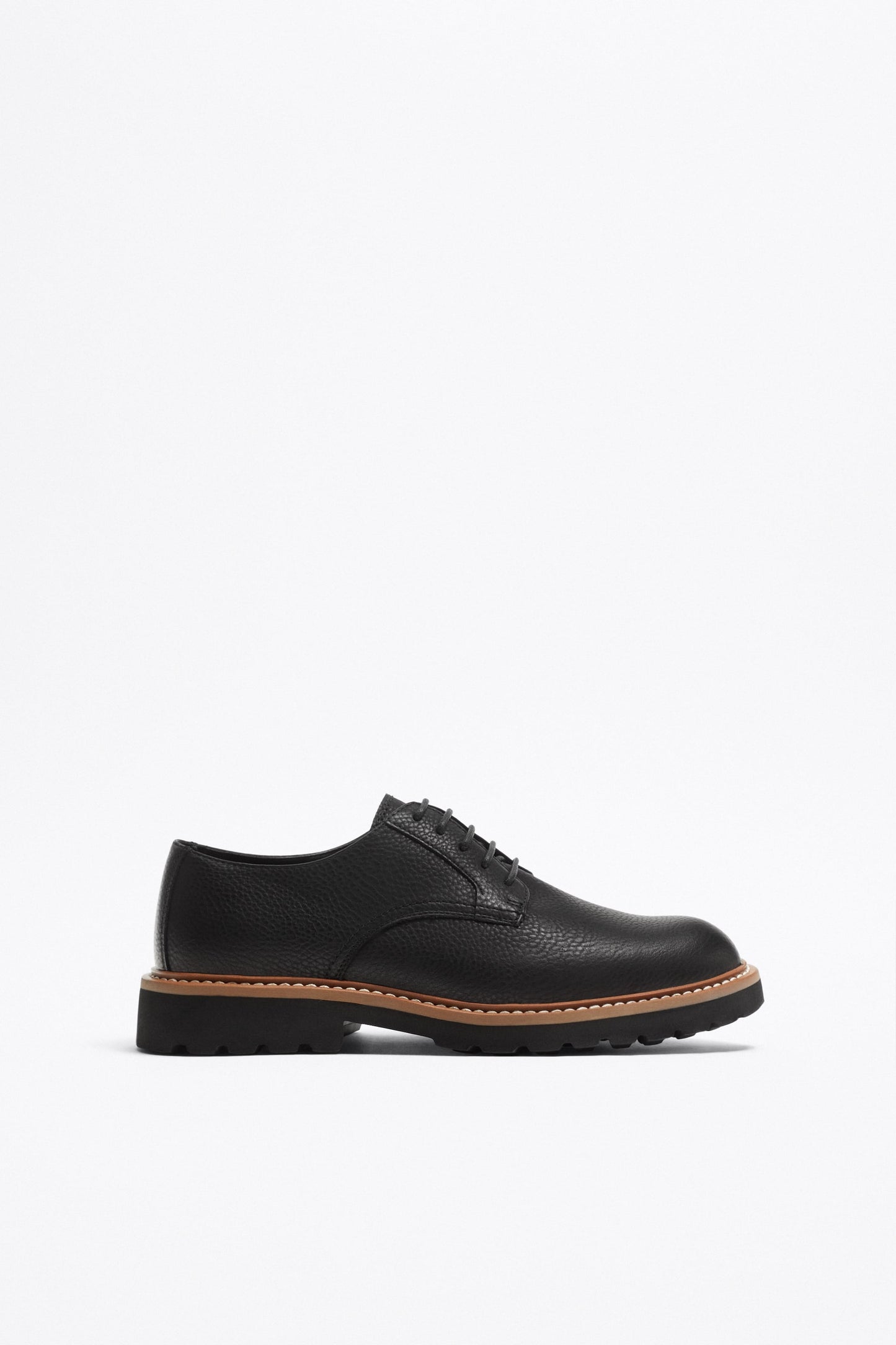 Zara chunky lace up shoe
