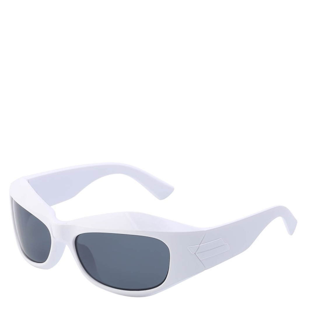 Wrap around acetate glasses