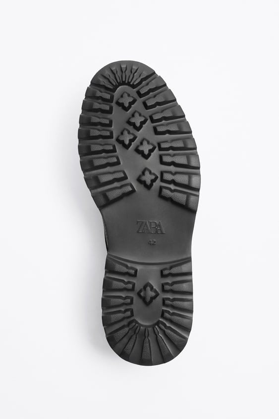 Zara chunky lace up shoe