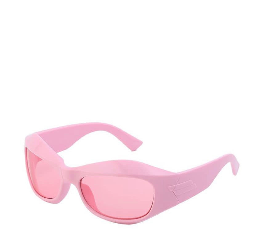 Wrap around acetate glasses