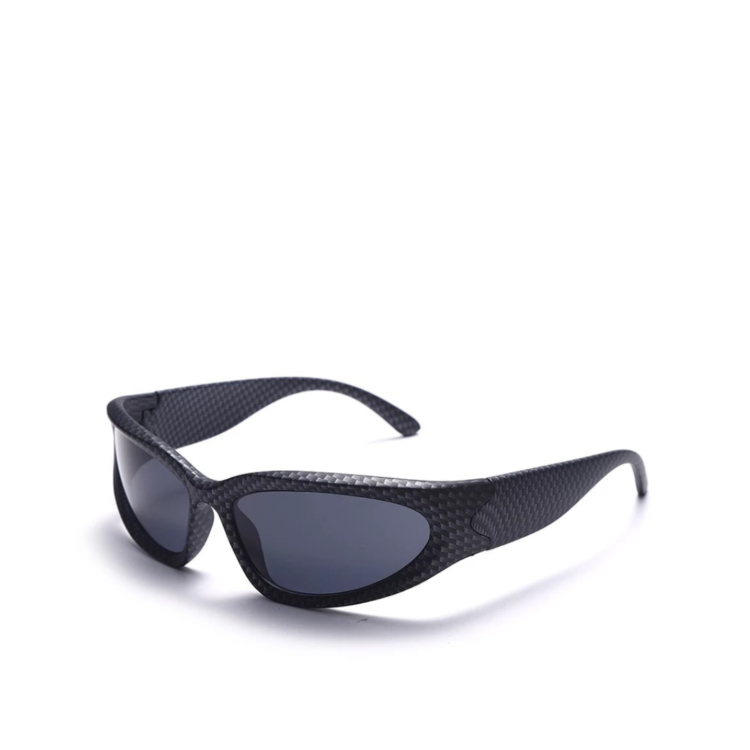 Geometric frame glasses