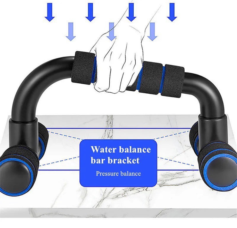 Anti-slip push up bar