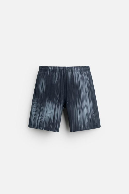 ZARA STRIPE SWIM SHORT