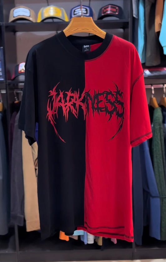 Goth colorblock tee