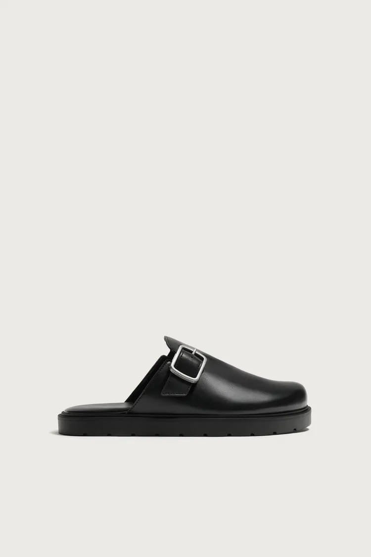 Zara buckle mule