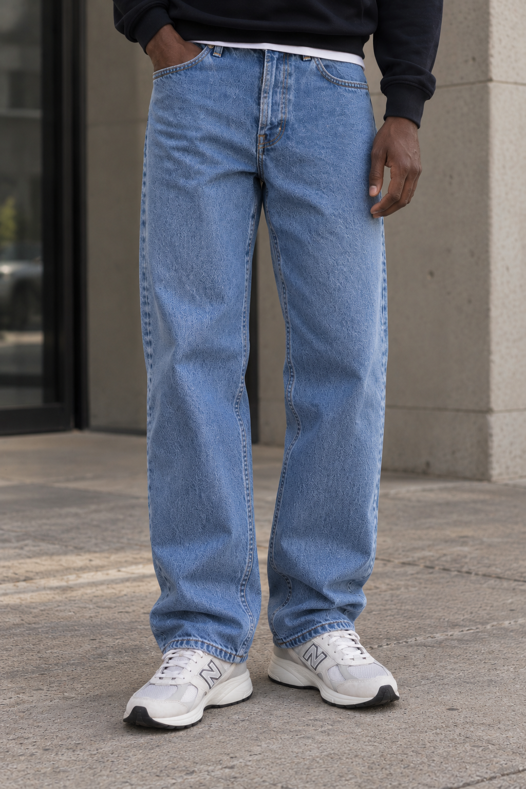 Dnz straight cut denim jean