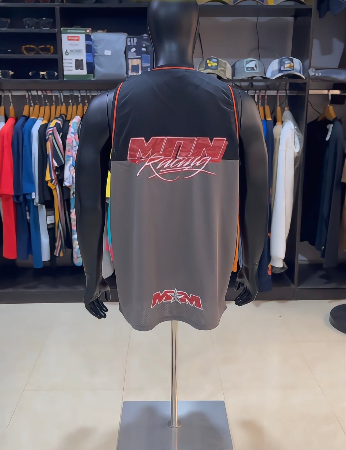 Boohoo basketball mesh vest