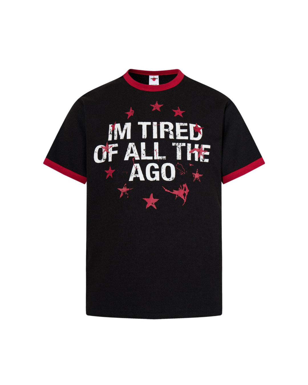 Mccann ringer tee black/red