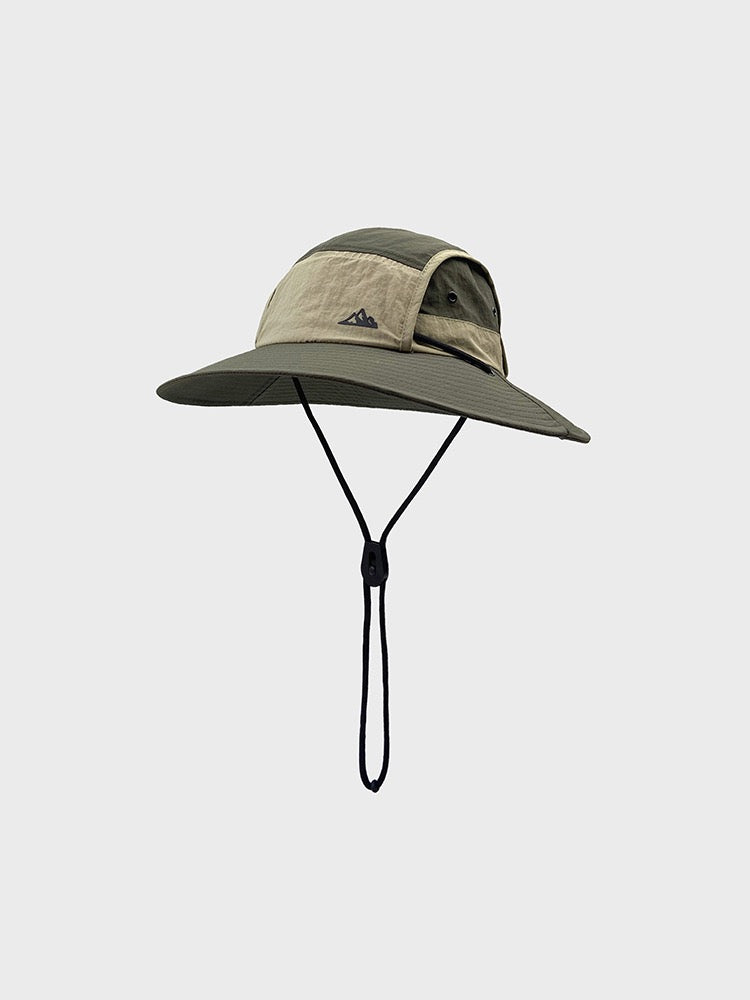 Hiking panel bucket hat