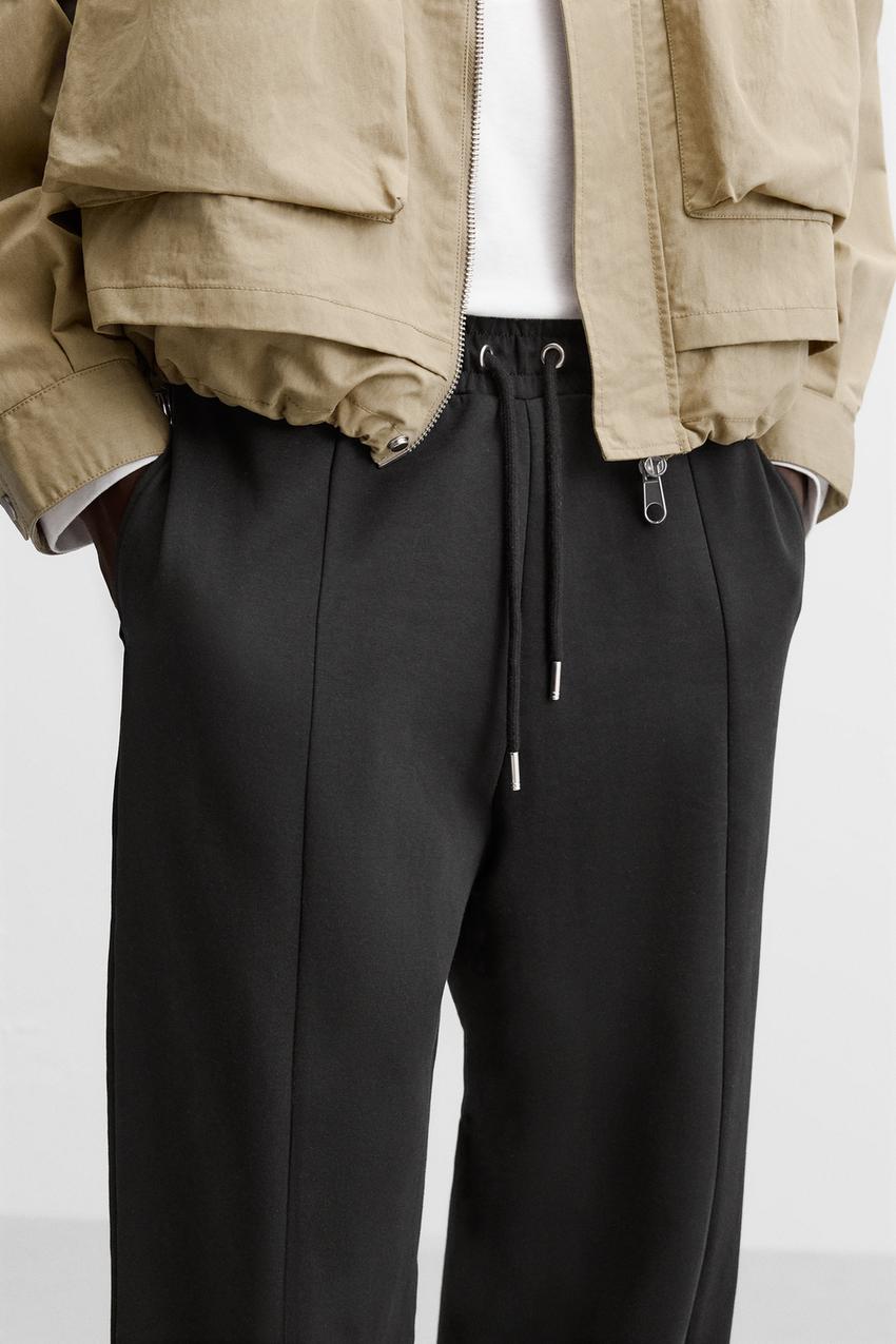 Zara Relaxed fit joggers with seam