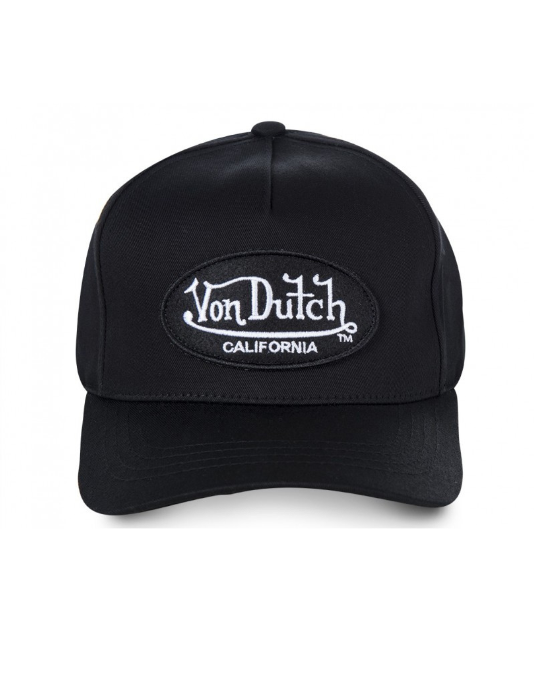 VonDutch VD california patch dad hat in black