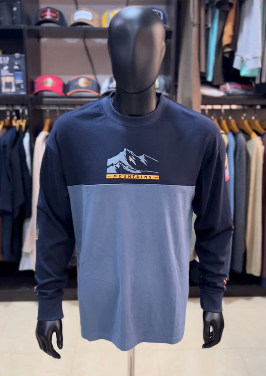 Mountains longsleeve tee