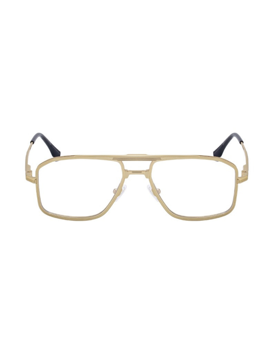 Que aviator lens glasses