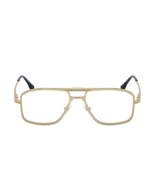 Que aviator lens glasses