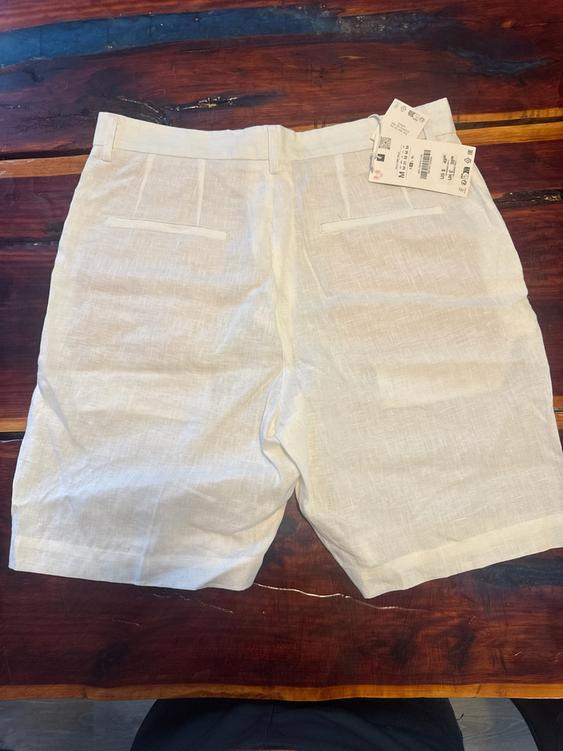 Zara linen short