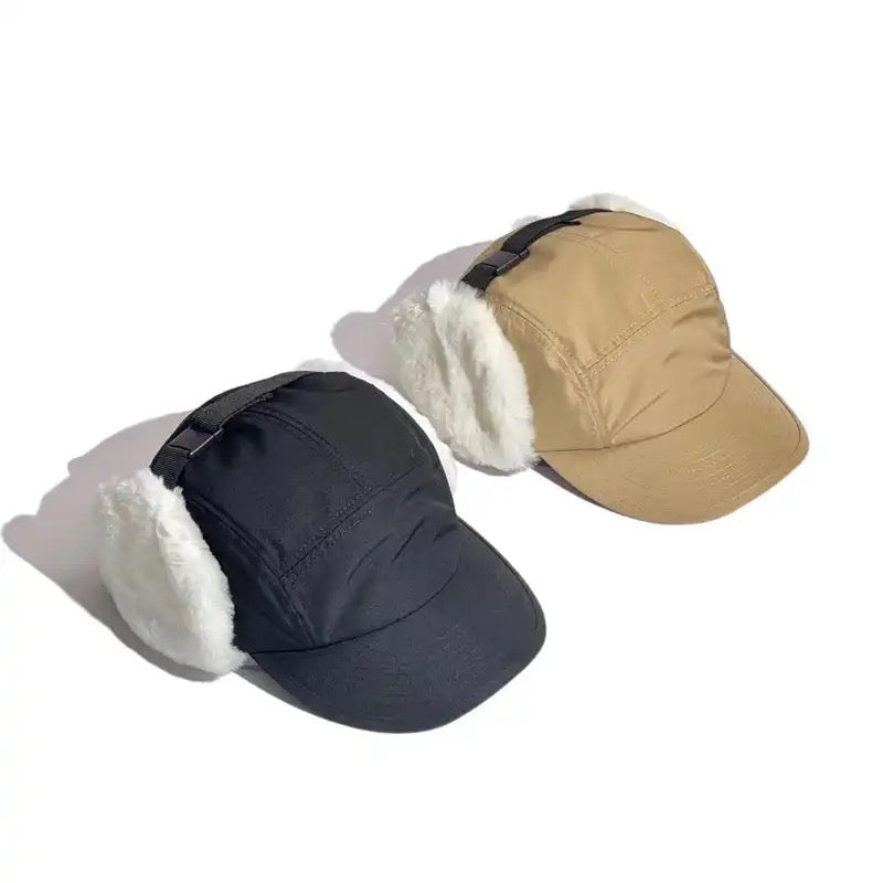 Adjustable winter trapper cap