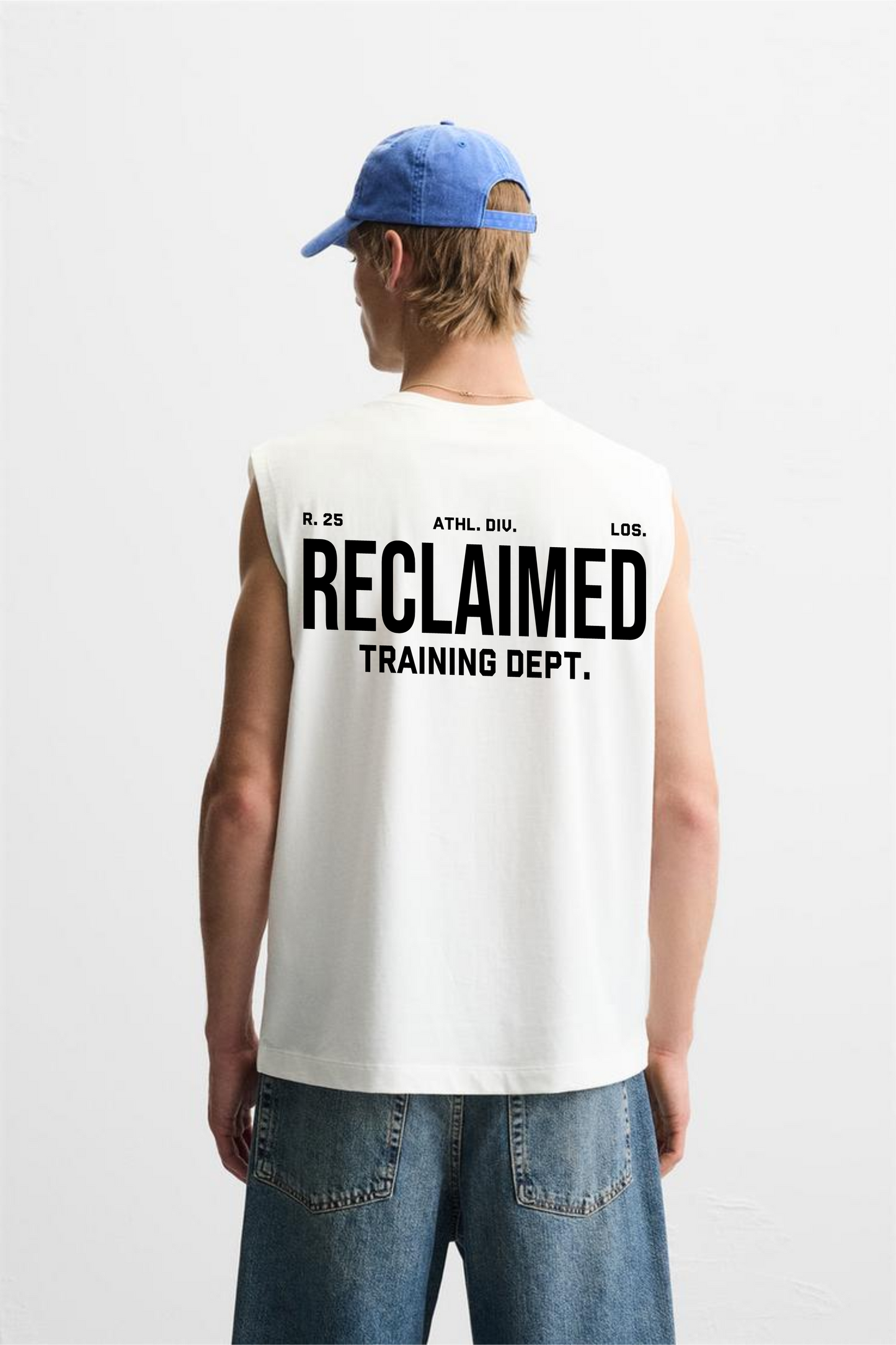 Reclaimed Yard Training Department Sleeveless tee
