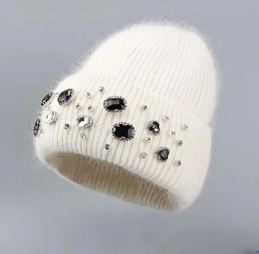 Rhinestone beanie
