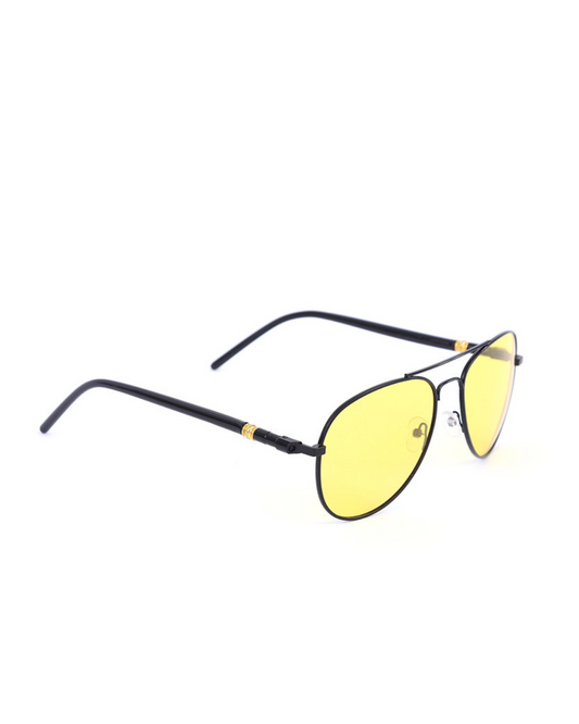 Aviator yellow lens glasses
